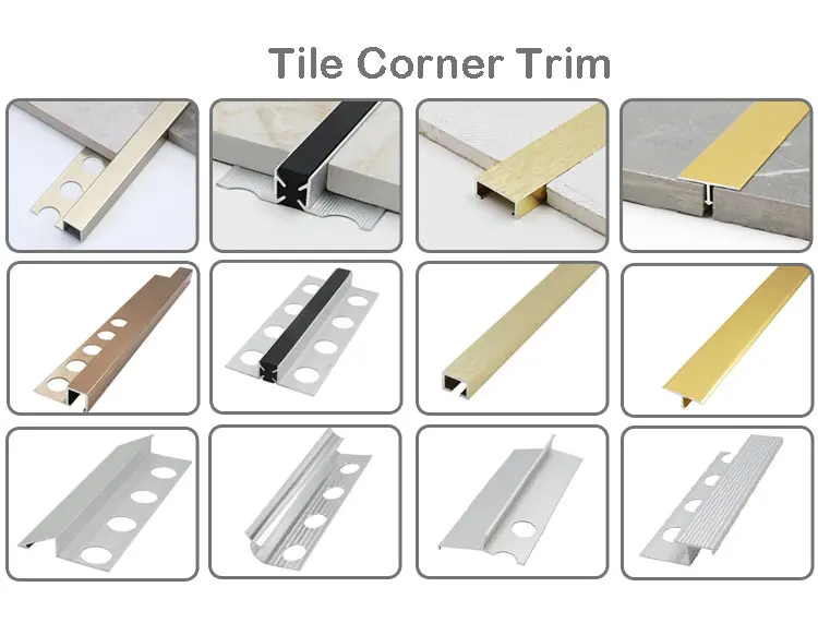 Matte black anodized aluminum angle trim for kitchen cabinet edging