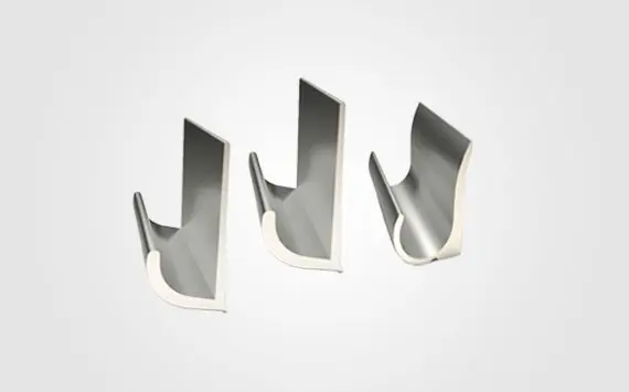 Heavy duty aluminum rub rail extrusion for cargo trailers