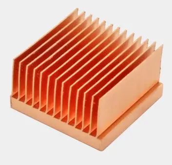 Large scale industrial aluminum heat sink for power inverters