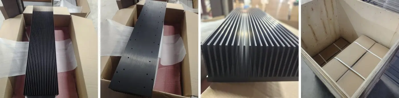 Complex high-ratio aluminum heat sink extrusion profile