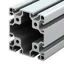 Alloy T-Type Slot Extruded Aluminum Frame - 80x80mm 6000 Series Aluminum Profiles