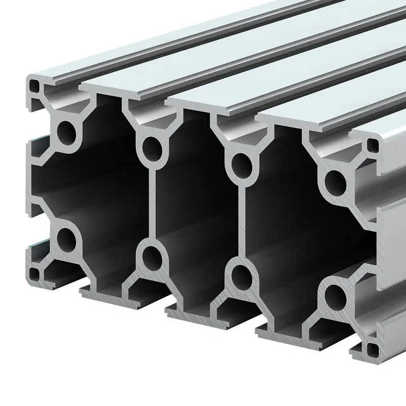 Manufacturer of 6000 Series 60120 Anodized Surface Industrial Aluminum Profiles - Various Processing Services Available