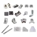 Benutzerdefinierte 2040 V-Nut Aluminium-Extrusion & eloxierte T-Nut-Zubehörteile