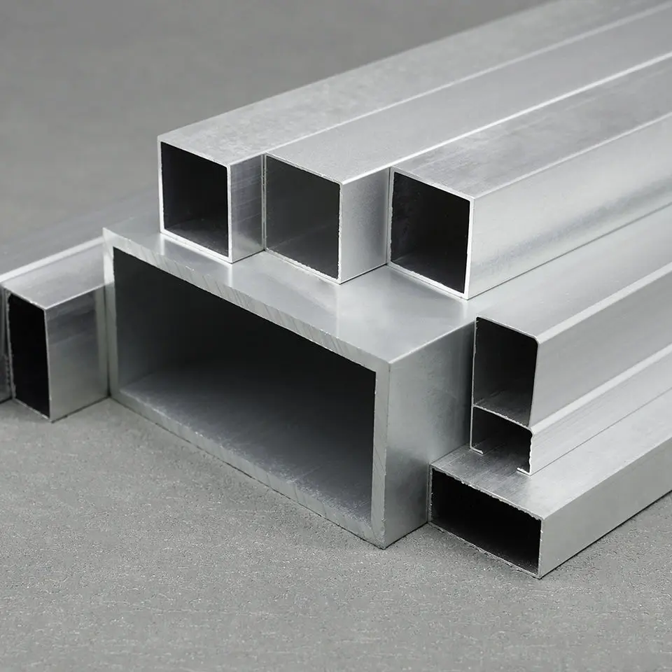 Tabung Persegi Panjang & Persegi Aluminium Anodisasi | Layanan Pembengkokan & Pengelasan Kustom