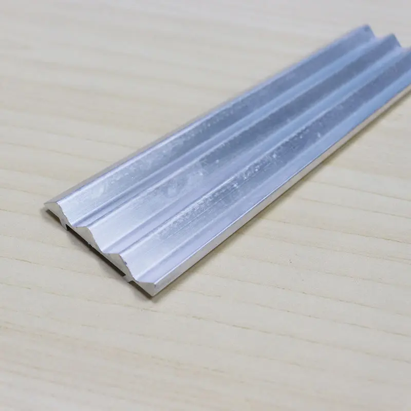 Aluminum Alloy Extrusions, Custom Molded, Anodized, 6063 Drilled and Cut