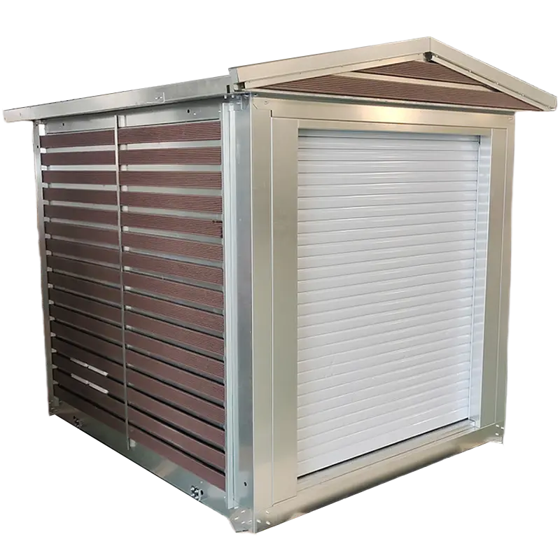 Integrierte Outdoor-Robot-Ladestation und wetterfeste Roboter-Arbeitsstation