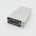 Custom 6061/6063 T5/T6 Rolling Precision Processed Silver Anodized CNC Machined Aluminum Extrusions