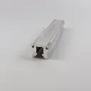 China Manufacturer 6061/6063 Alloy U-Profile Precision Processed Silver Anodized Aluminum Extrusions