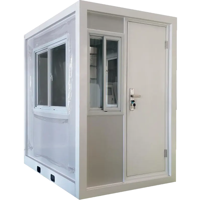 Mobile Guard House & Robotic Station  Prefabricated Security Booth