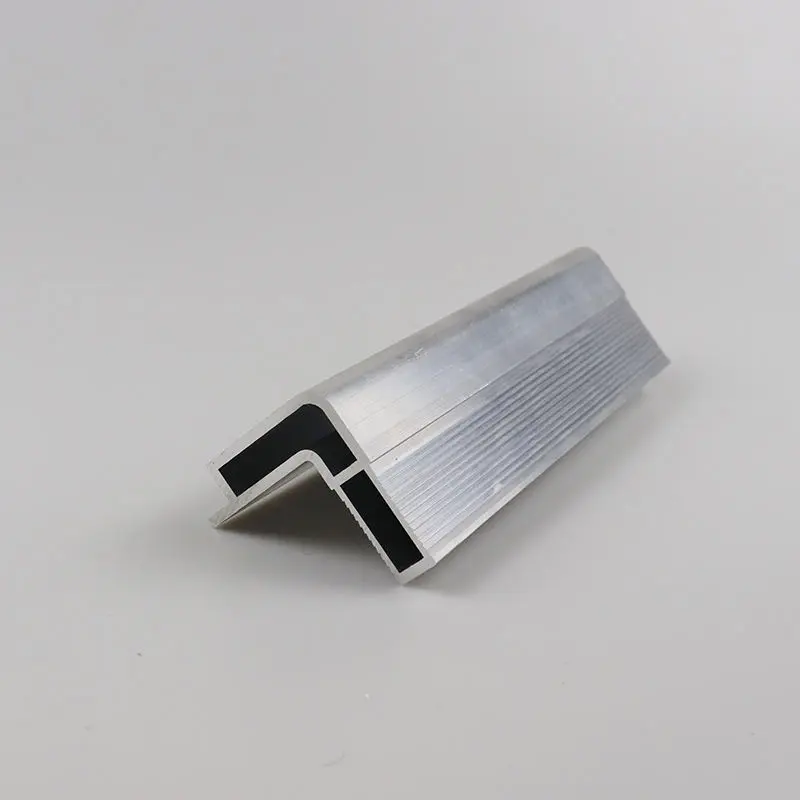 Factory Customizes L-Shape Aluminum Extrusions in Various Sizes, Widths, Colors, and Surface Finishes