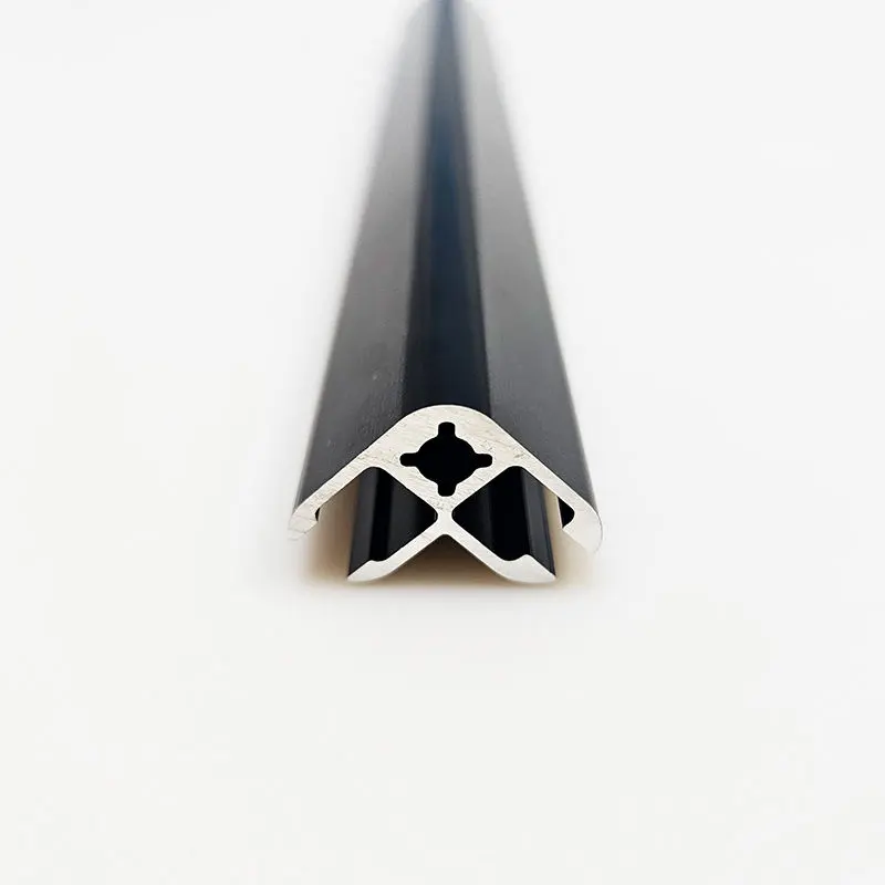 Customize 6061/6063 T5/T6 Black Coated Anodized Small Cross-Section Aluminum Extrusions