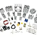 Premium Aluminum Extrusion T-Slot 40x80 6000 Series Industrial Grade Square Aluminum Profile CNC Bending Welding Cutting Anodized T5 Treatment for Automation Equipment Frame Manufacturing