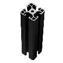 Premium 4040 European Standard Anodized Aluminum Extrusion 40x40 Industrial Profile 6063-T5 Slot 8, High Strength Corrosion Resistant for Industrial Framing