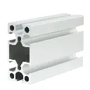 Anodized Black T-Slot Aluminum Extrusion 6063-T5 Square Profile Workbench Frame Industrial Aluminum Custom