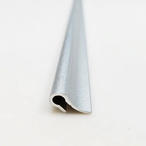 Custom Aluminum Extruded Profiles - Straight Edges for Custom Wiper Blade Profiles