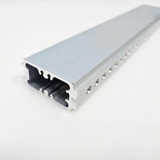 Factory-Designed 6061/6063 T5/T6 Double-Sided Pressed Rectangular Aluminum Tubes, Aluminum Extruded Profiles