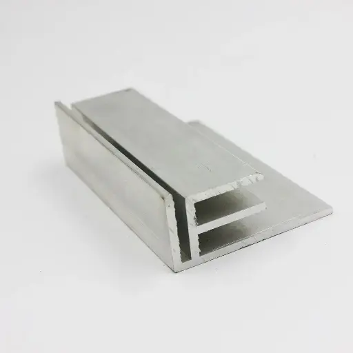 Supply 6063/6061 T5/T6 Aluminum Extrusions, Silver Anodized, Custom Extruded Aluminum Profiles