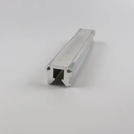 China Manufacturer 6061/6063 Alloy U-Profile Precision Processed Silver Anodized Aluminum Extrusions