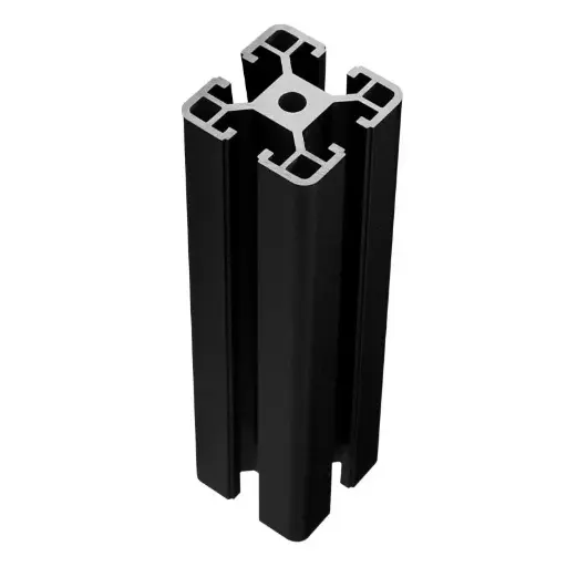 Premium 4040 European Standard Anodized Aluminum Extrusion 40x40 Industrial Profile 6063-T5 Slot 8, High Strength Corrosion Resistant for Industrial Framing